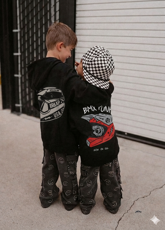 BMX Punk Kids Hoodie