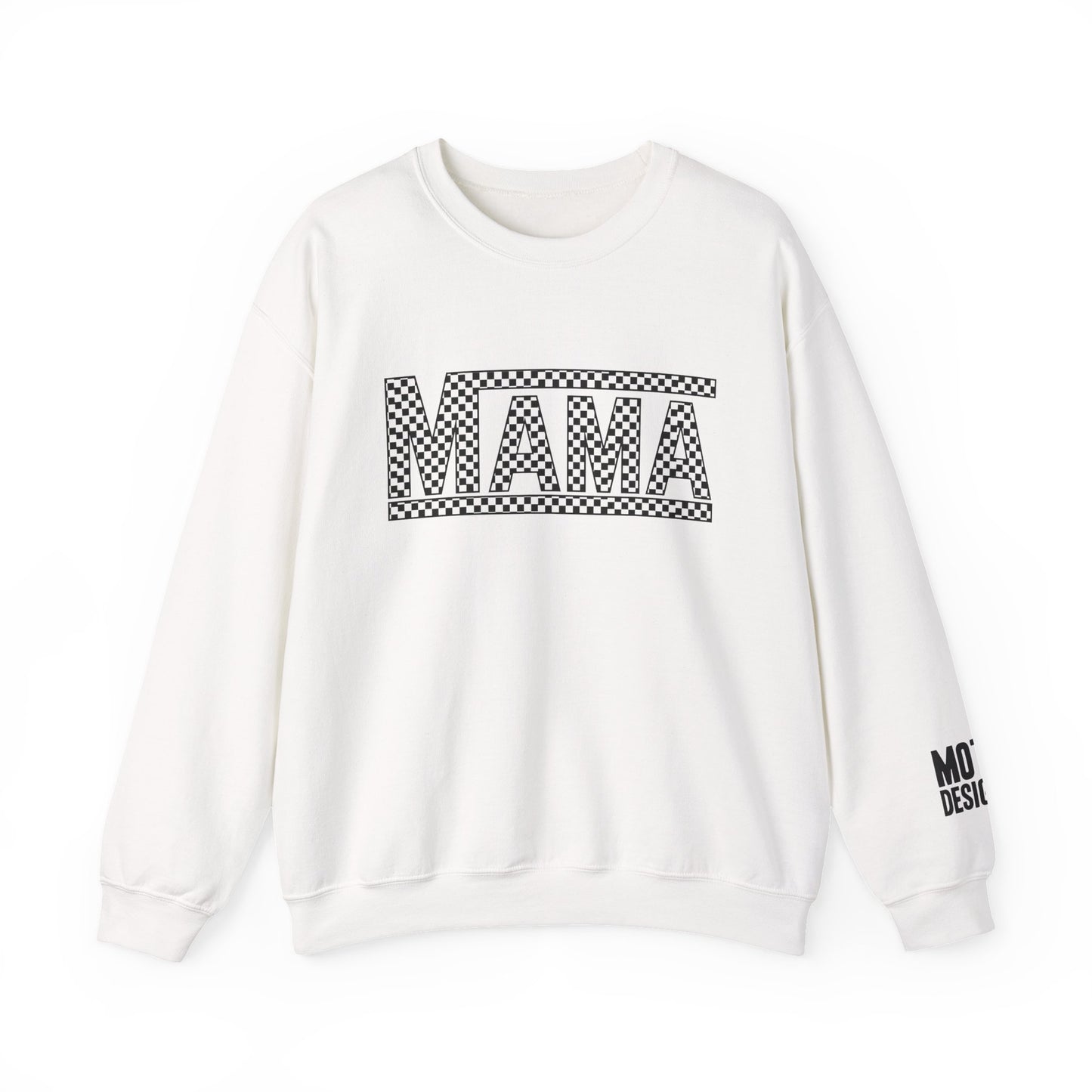 Checkered MAMA Crewneck