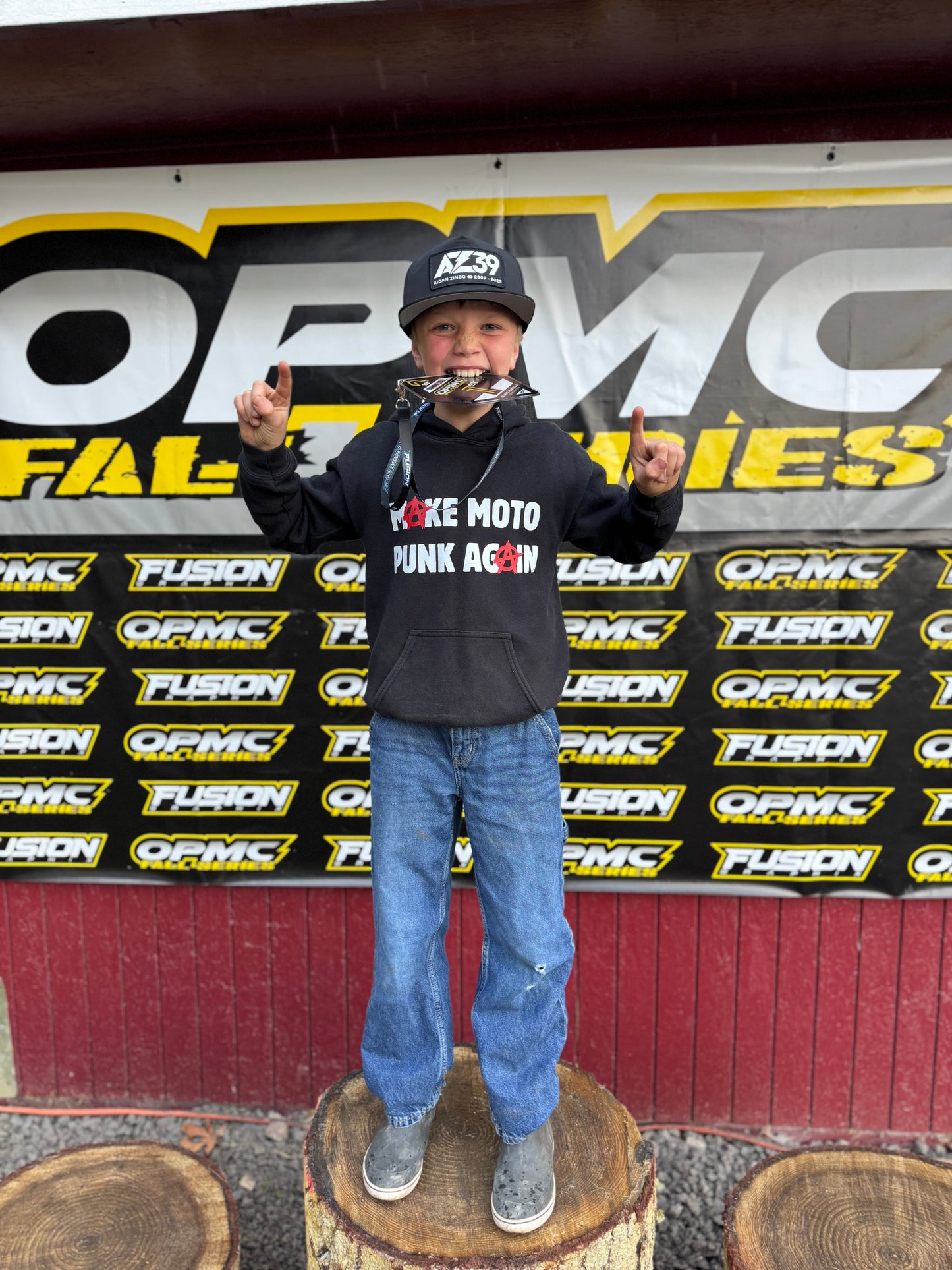 Make Moto Punk Again Youth Hoodie