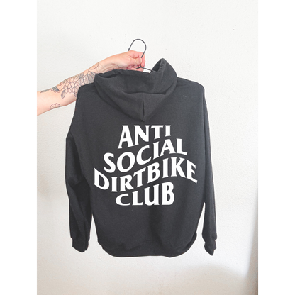 Ladies Anti Social Dirt Bike Club Hoodie