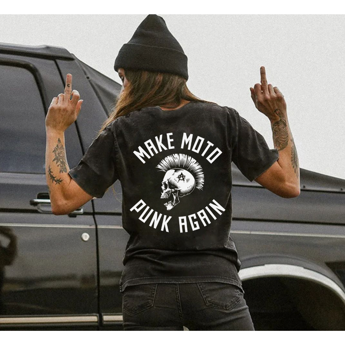 Women's Make Moto Punk Again Tee