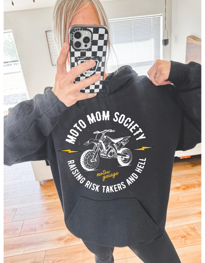 Moto Mom Society Sweatshirt