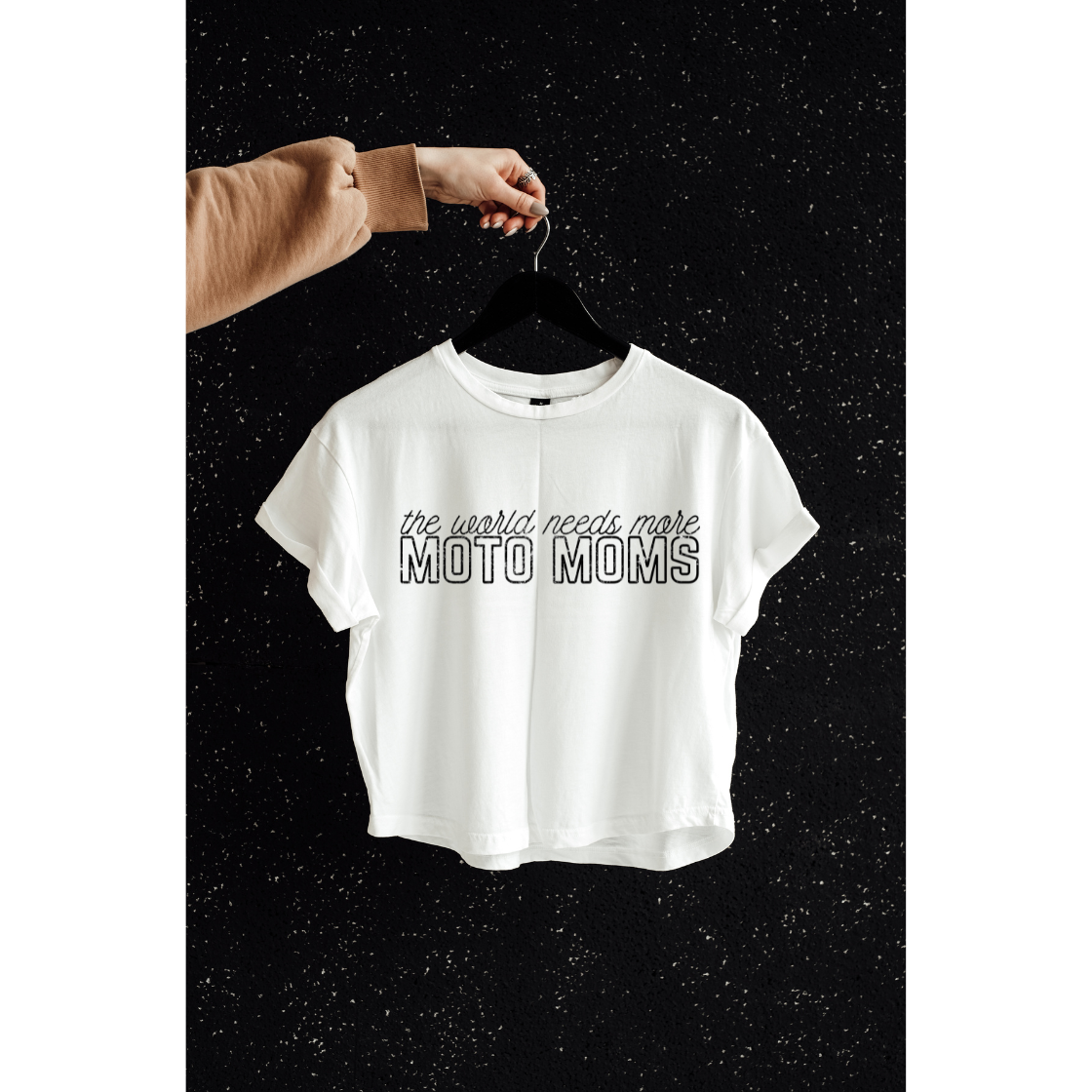 The World Needs More Moto Moms Tee
