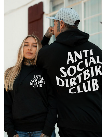 Ladies Anti Social Dirt Bike Club Hoodie