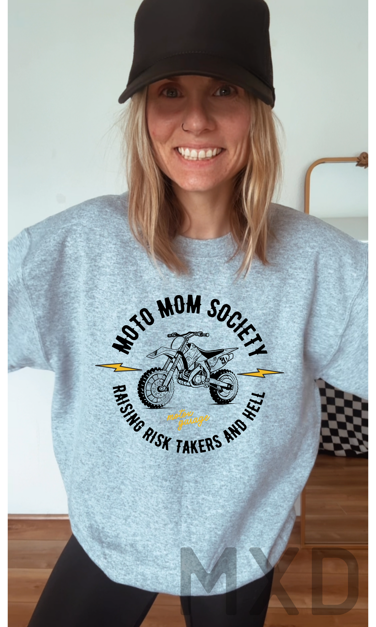 Moto Mom Society Sweatshirt