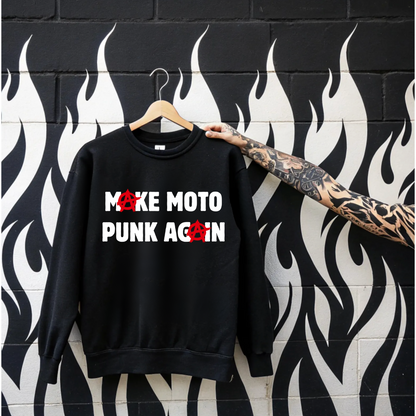 Make Moto Punk Again Ladies Sweatshirt