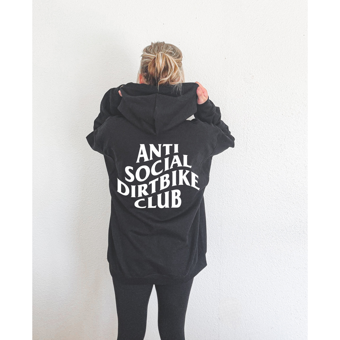 Ladies Anti Social Dirt Bike Club Hoodie