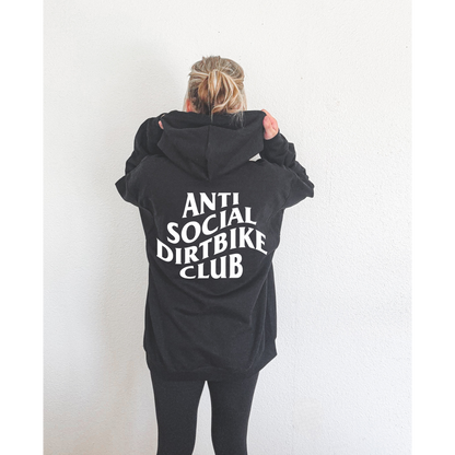 Ladies Anti Social Dirt Bike Club Hoodie