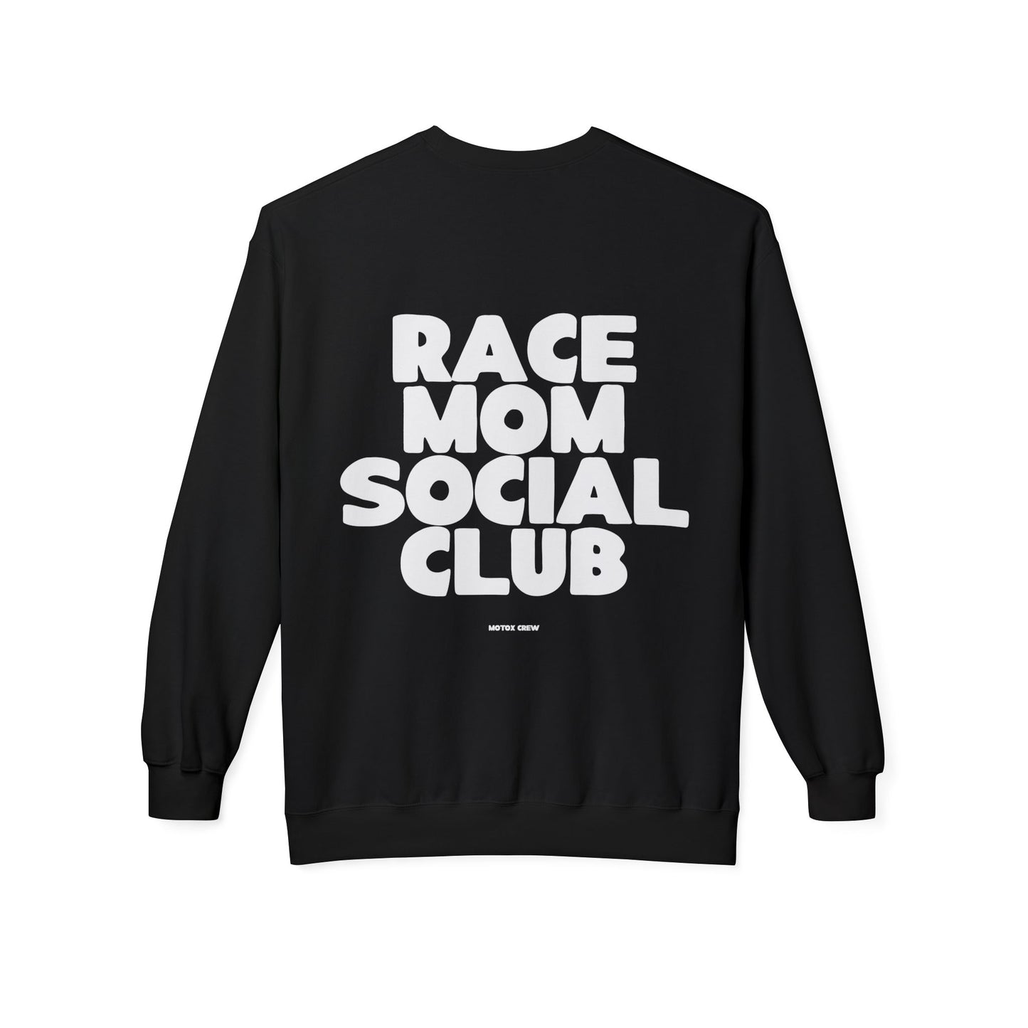 Race Mom Social Club Custom Crew Sweatshirt