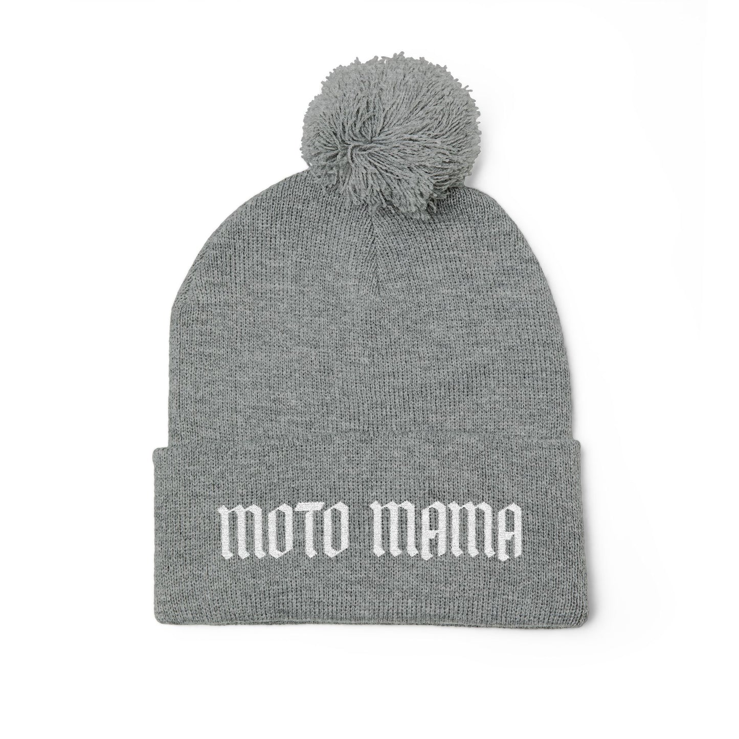 Moto Mama Pom Beanie