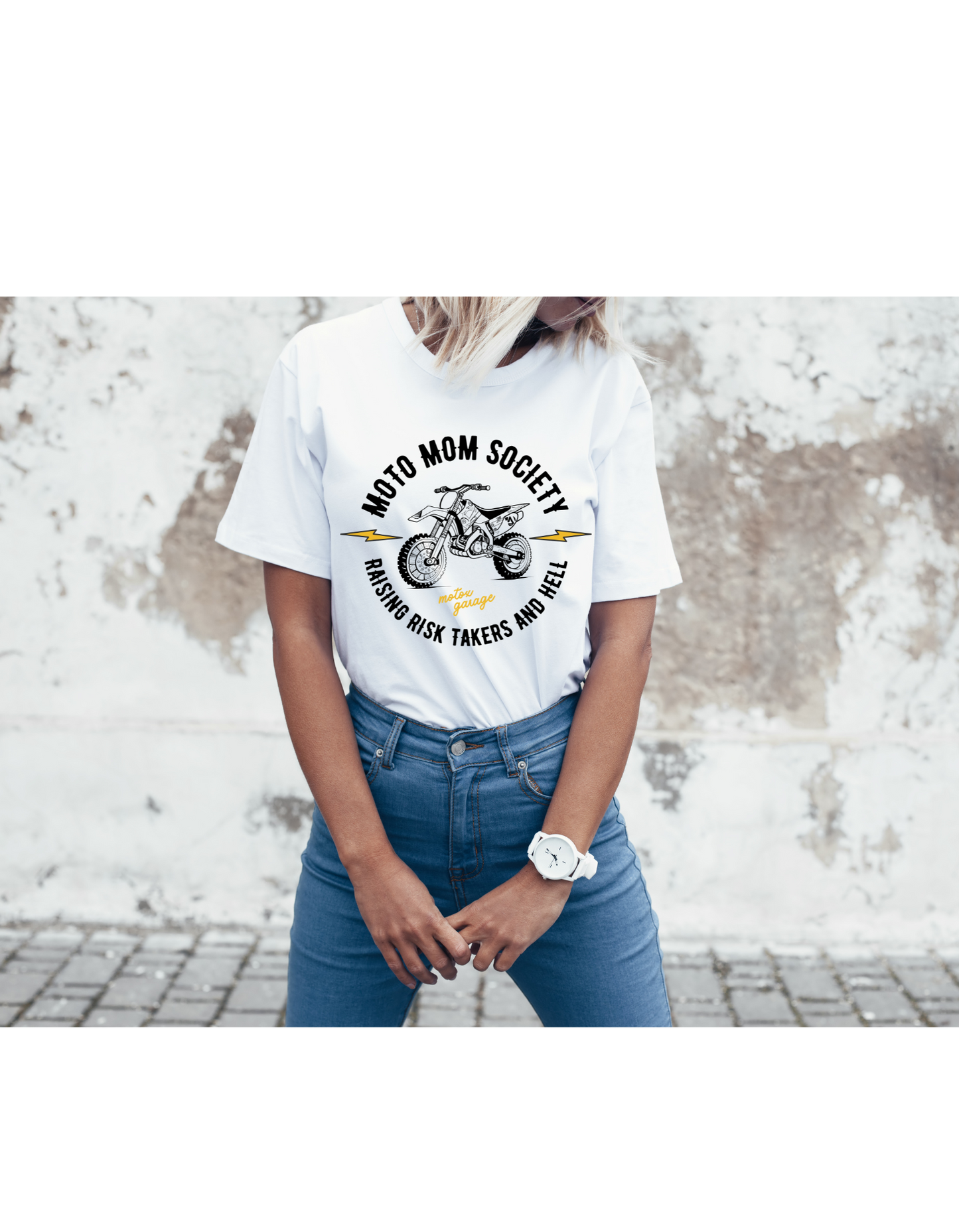 Moto Mom Society Tee