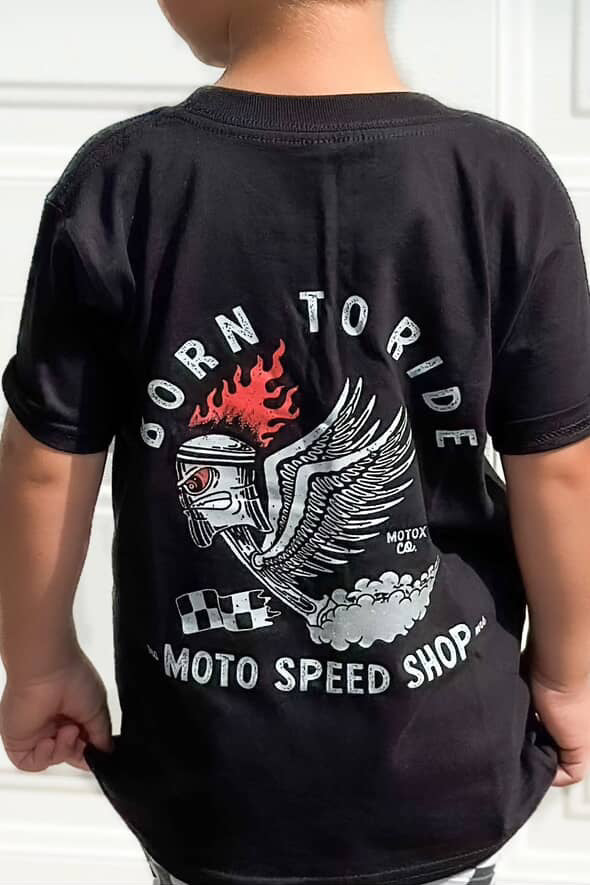 Born To Ride Kids Tee