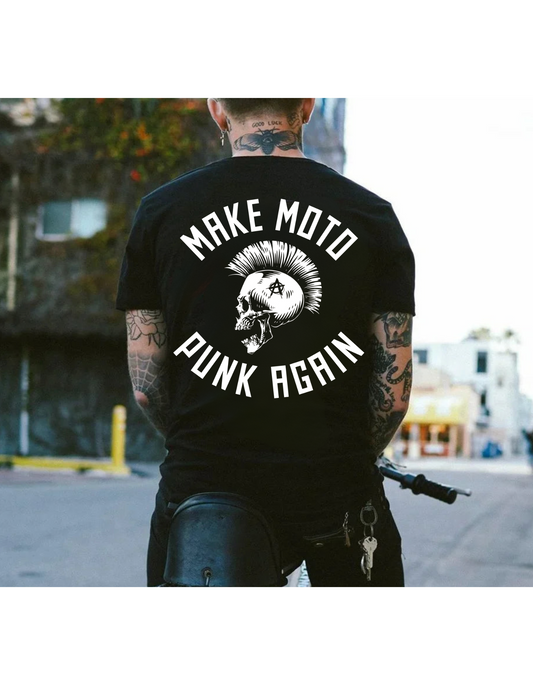 Make Moto Punk Again Mens Tee