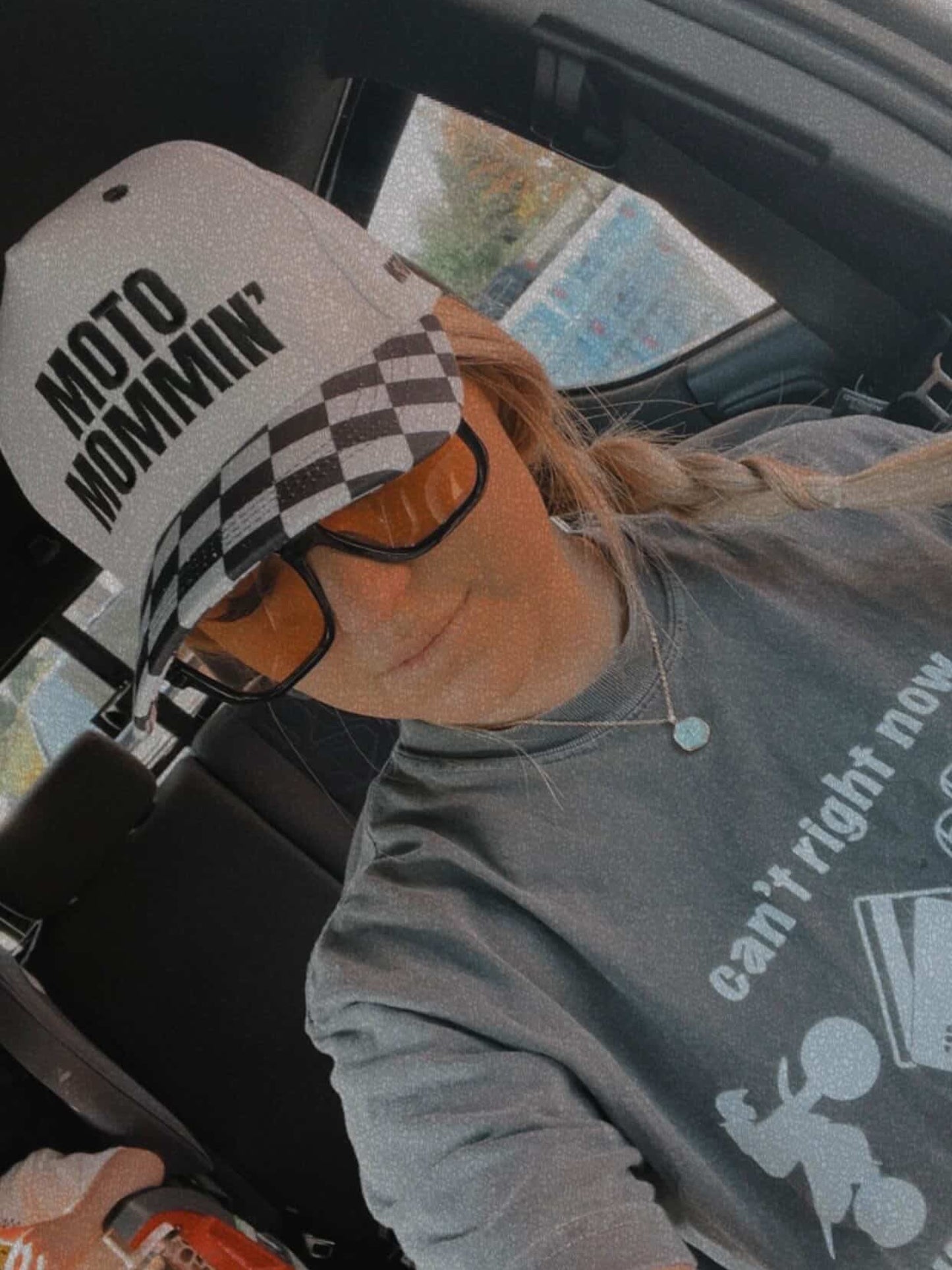 Moto Mommin' Snapback Hat