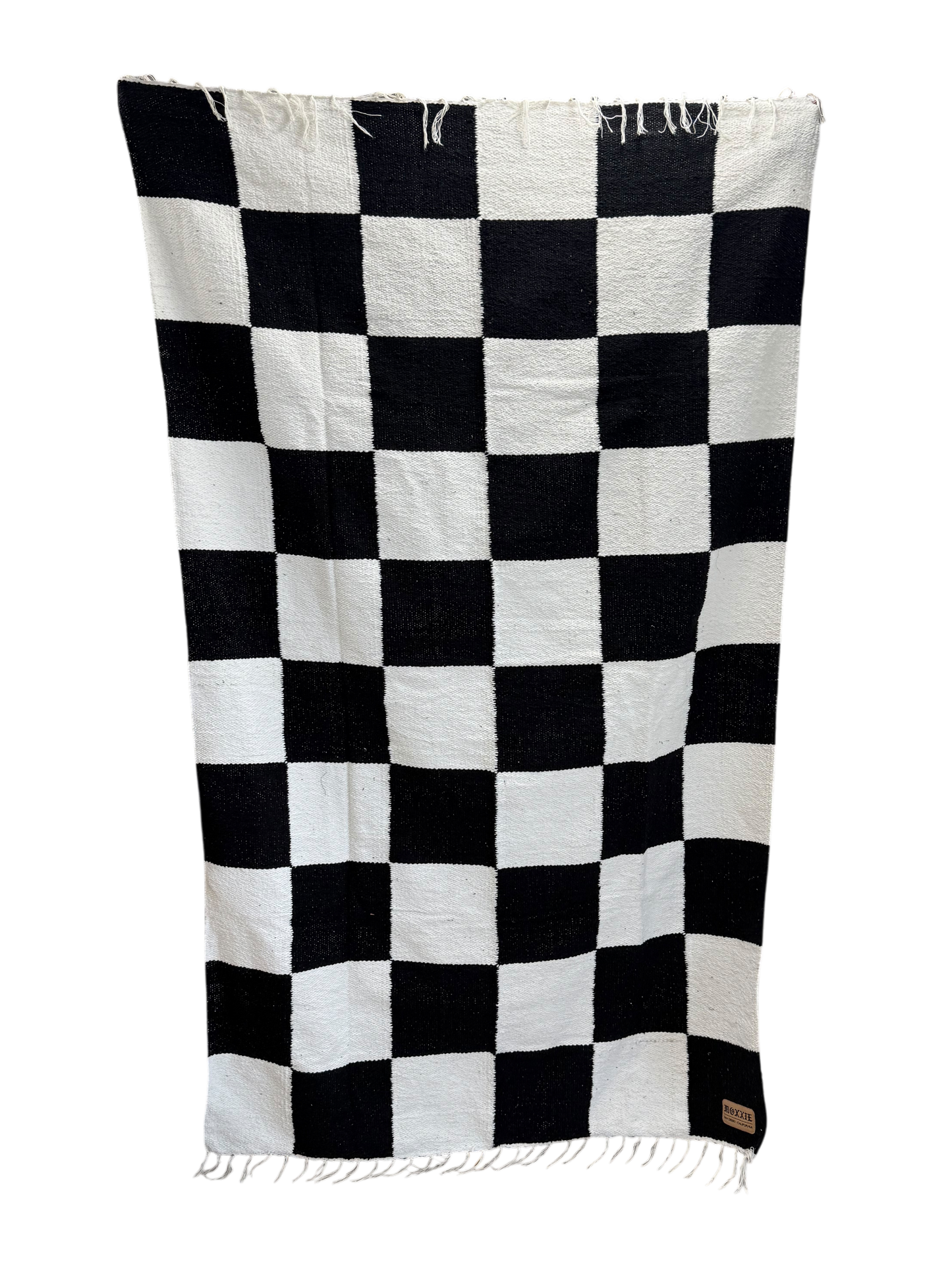 Checkered Moto Blanket
