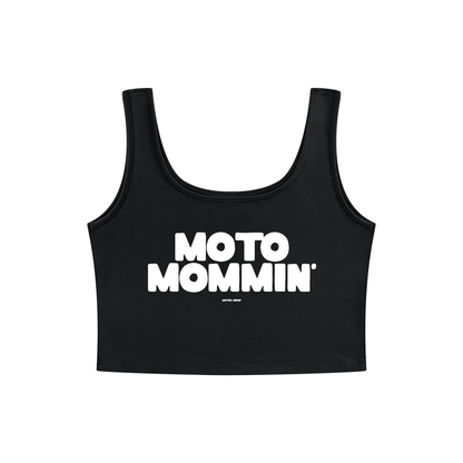 Moto Mommin' Cropped Tank Top