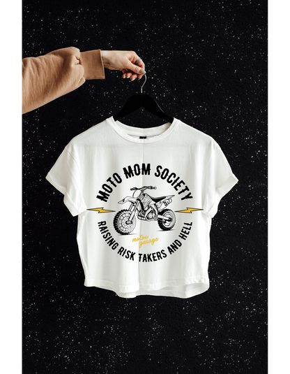 Moto Mom Society Tee