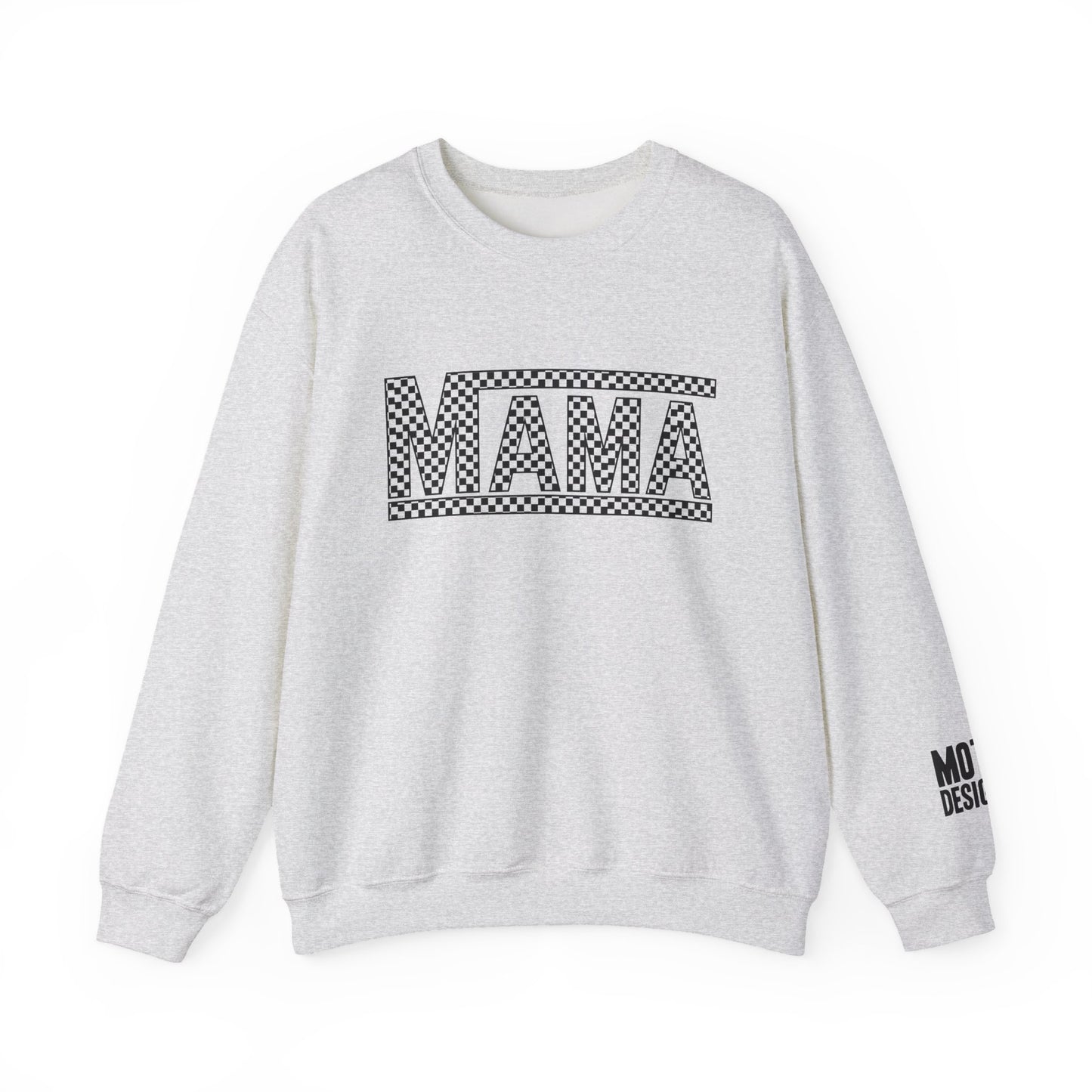 Checkered MAMA Crewneck