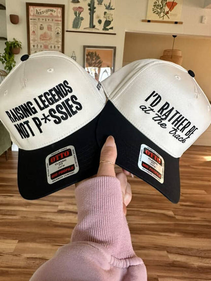 I’d Rather Be at the Track Snapback Hat