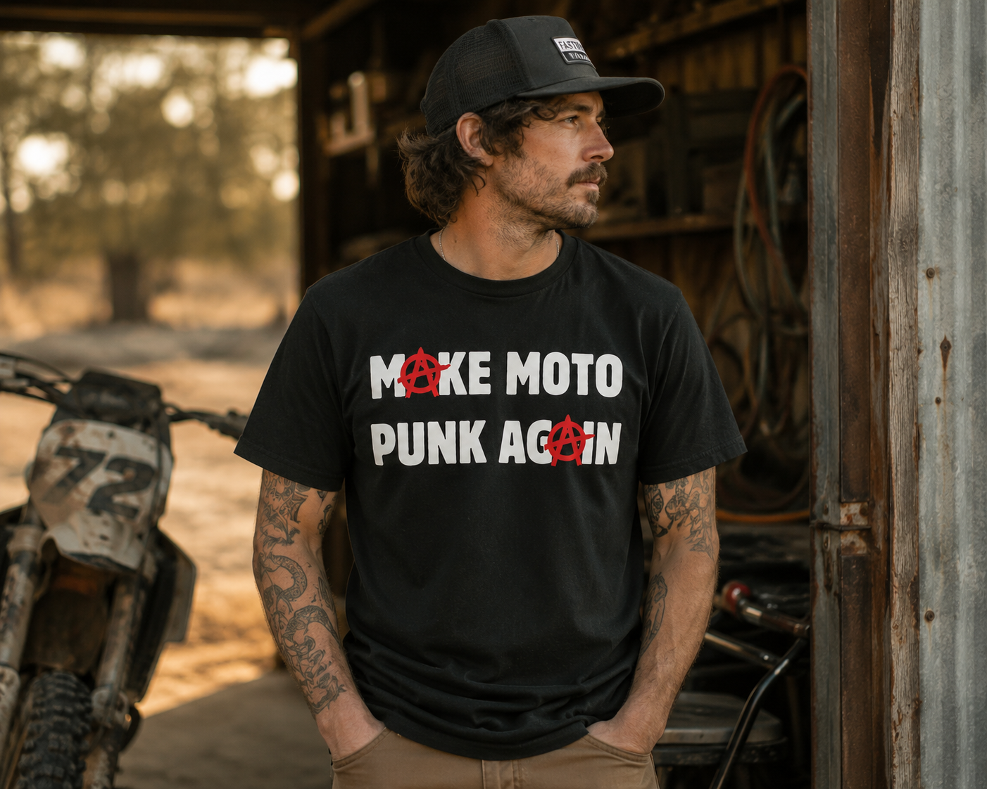 Make Moto Punk Again Mens Tee
