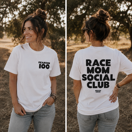 Race Mom Social Club Custom Tee