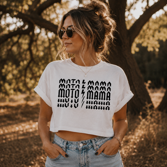 Grunge Moto Mama Tee