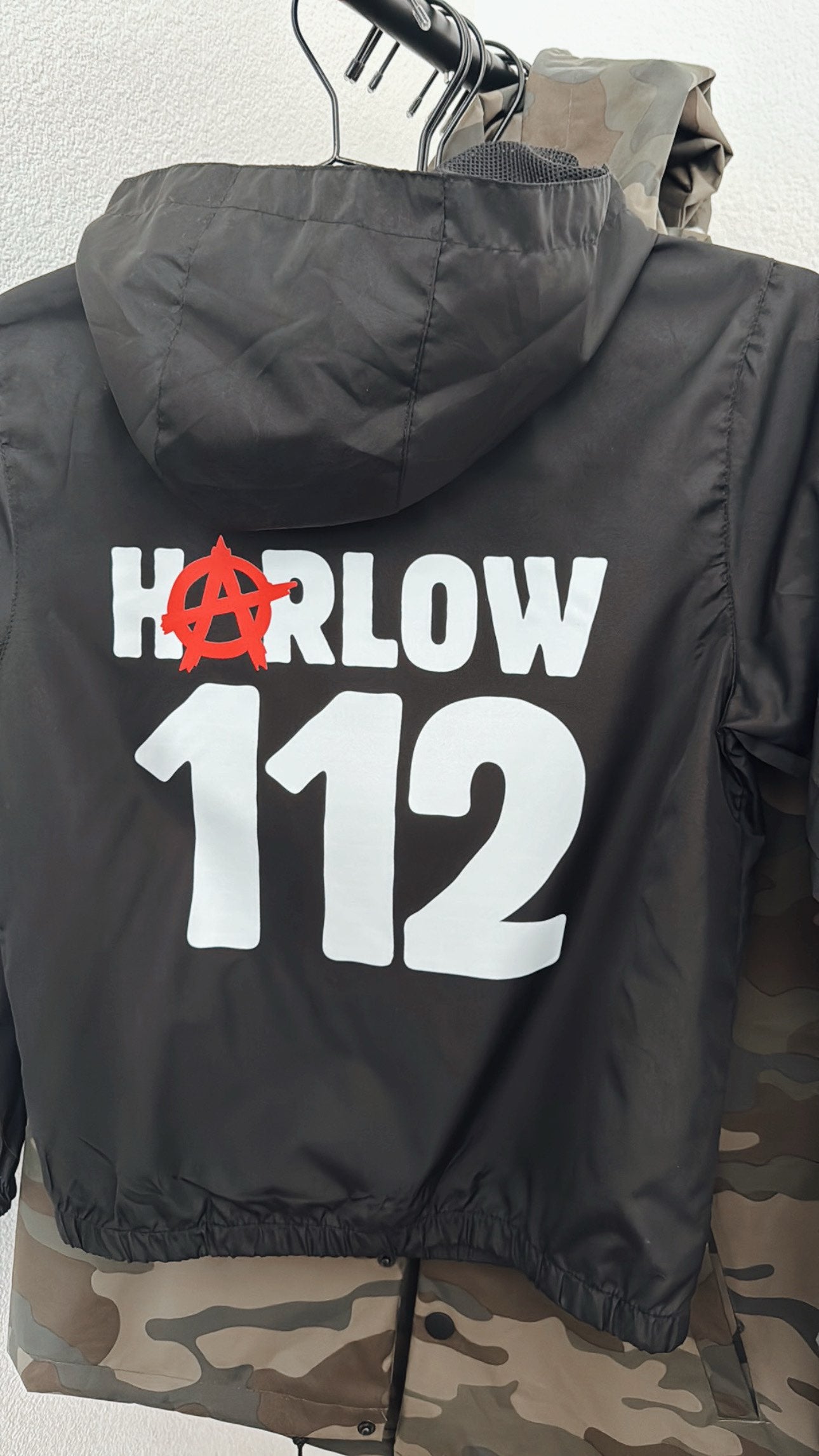 Kids Custom Make Moto Punk Again Windbreaker