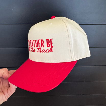 I’d Rather Be at the Track Snapback Hat