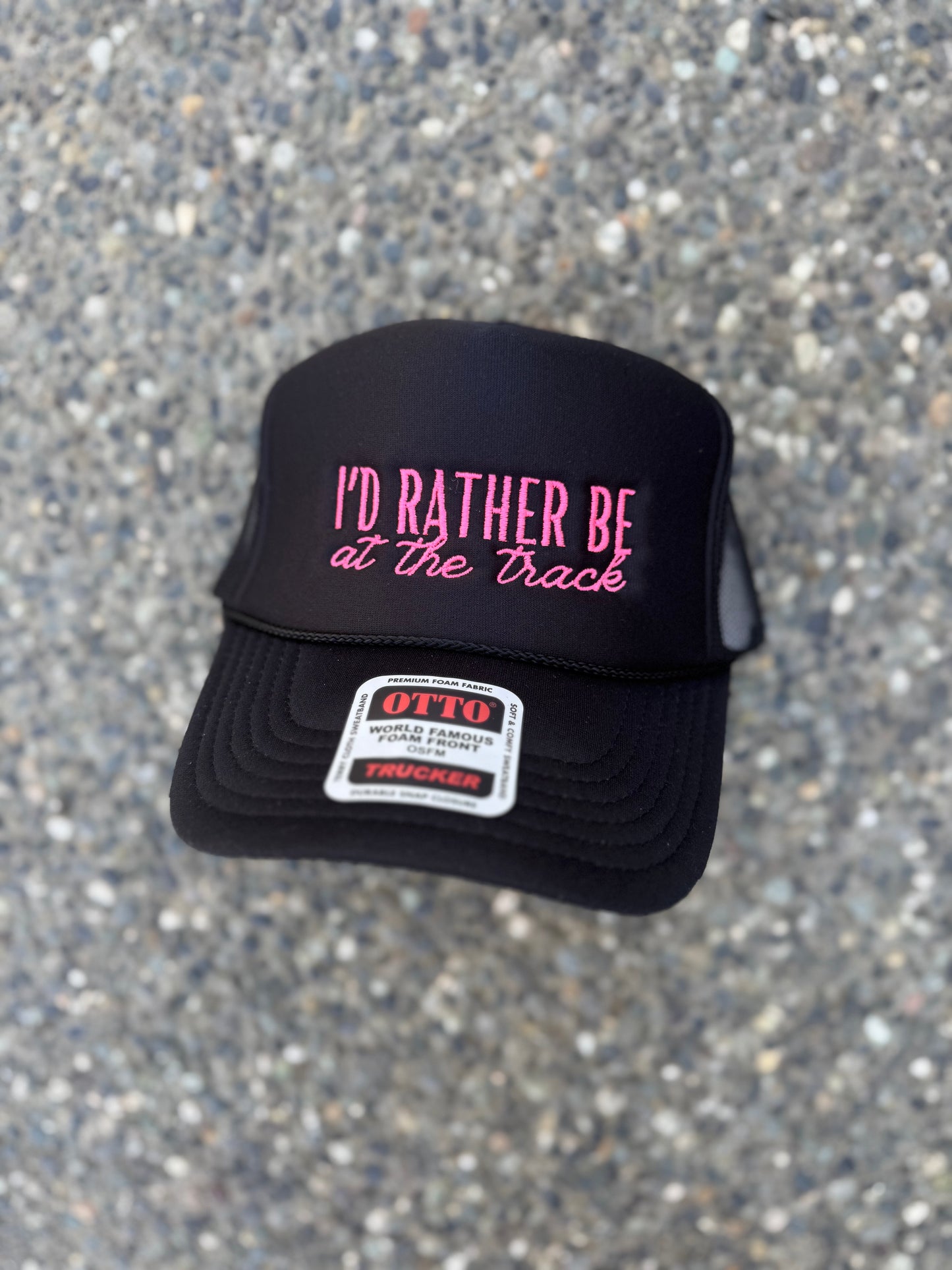 I’d Rather Be at the Track Snapback Hat