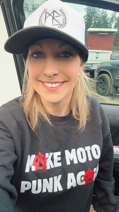 Make Moto Punk Again Ladies Sweatshirt