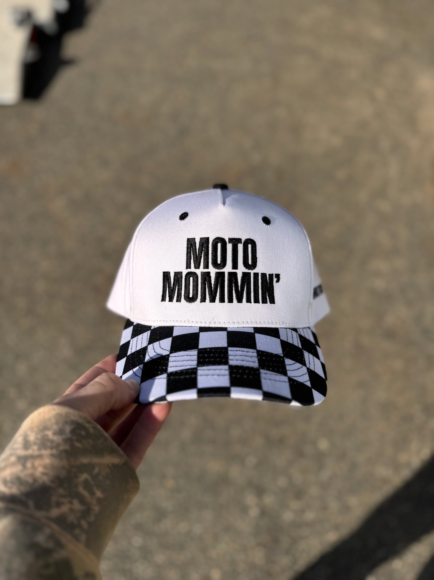 Moto Mommin' Snapback Hat