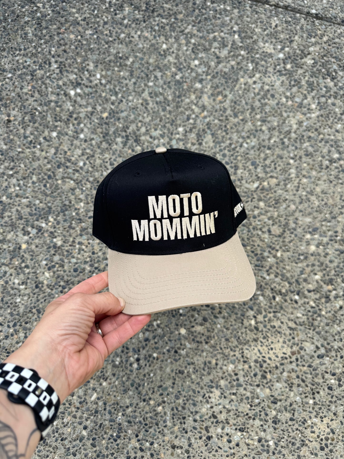 Moto Mommin' Snapback Hat