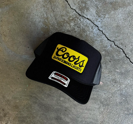 Vintage Coors Supercross Patch Trucker Hat