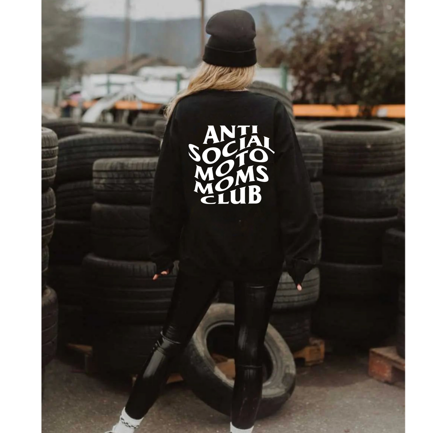 Anti Social Moto Moms Club Crew