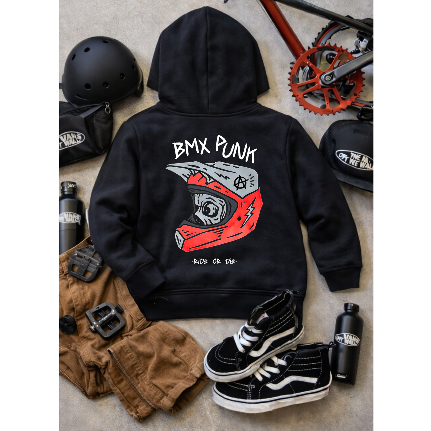 BMX Punk Kids Hoodie