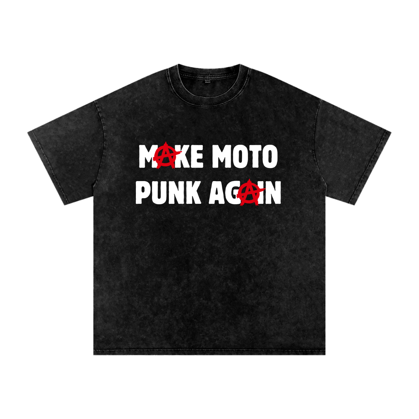 Make Moto Punk Again Stonewashed Tee