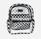 Checkered Clear Backpack