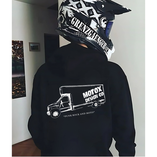Moto Box Van Men's Hoodie