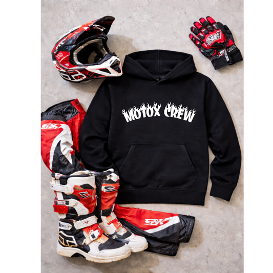 Motox Crew Flame Hoodie