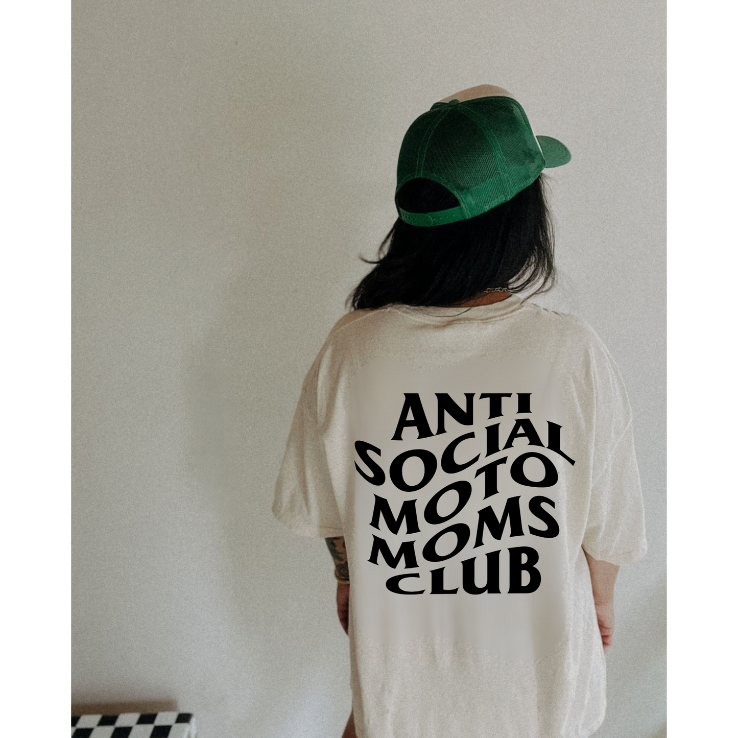 Anti Social Moto Moms Club Tee
